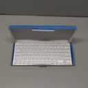 OMOTON Wireless Keyboard for Mac, Keyboard for Mac, Stable Bluetooth & Ultra-Slim Portable, Ergonomic Design, Compatible with MacBook Pro/Air/iMac, Silverwhite