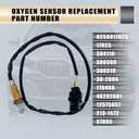LSU 4.9 Wideband O2 Oxygen Sensor Compatible with AEM 30-4110 30-0300 30-0310 X-Series AFR Controllers | Replaces Bosch 17025 0258017025 | 5-Wire UEGO Air Fuel Ratio Sensor Universal Fit