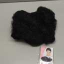 JSDshine Soft Afro Wig 70s For Women Kinky Curly Hair Wigs With Bangs Natural Looking Short Curly Wig For Men Bouncy Black Puff Synthetic Hair Wig For Daily Party Use