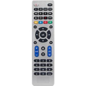 VINABTY Universal Remote Control fit for LG Samsung Sony Philips VIZIO Westinghouse RCA Sansui Funai TCL Hisense Toshiba TV, DVD, Blu-ray, VCR, Soundbar, TV/DVD Combo, HDTV Set Top Box, Home Theater