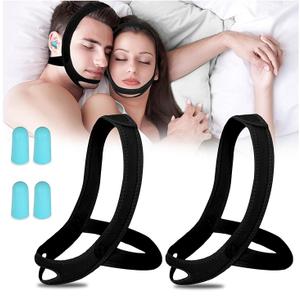 Chin Strap for Sleeping, Anti Snoring Chin Strap for Users, Chin Strap to Keep Mouth Closed While Sleeping, Airflow Jaw Strap for Men Women Anti Snore Stoper Snoring Solution