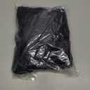 All Smiles Couch Decorative Throw Pillow Covers 18x18 Set of 2 Faux Fur Plush Soft Fluffy Velvet Cushion Case Cozy Fuzzy Striped Pillowcase Home Decor for Bed Sofa Living Room,Black