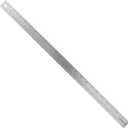 Pacific Arc Stainless Steel Ruler with Inch and Pica Measurements, 24 Inches Rubber Backed