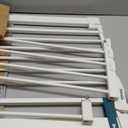 Babelio Baby Gate for Doorways and Stairs, 26''-40'' Auto Close Dog/Puppy Gate, Easy Install, Pressure Mounted, No Drilling, fits for Narrow and Wide Doorways, Safety Gate w/Door for Child and Pets