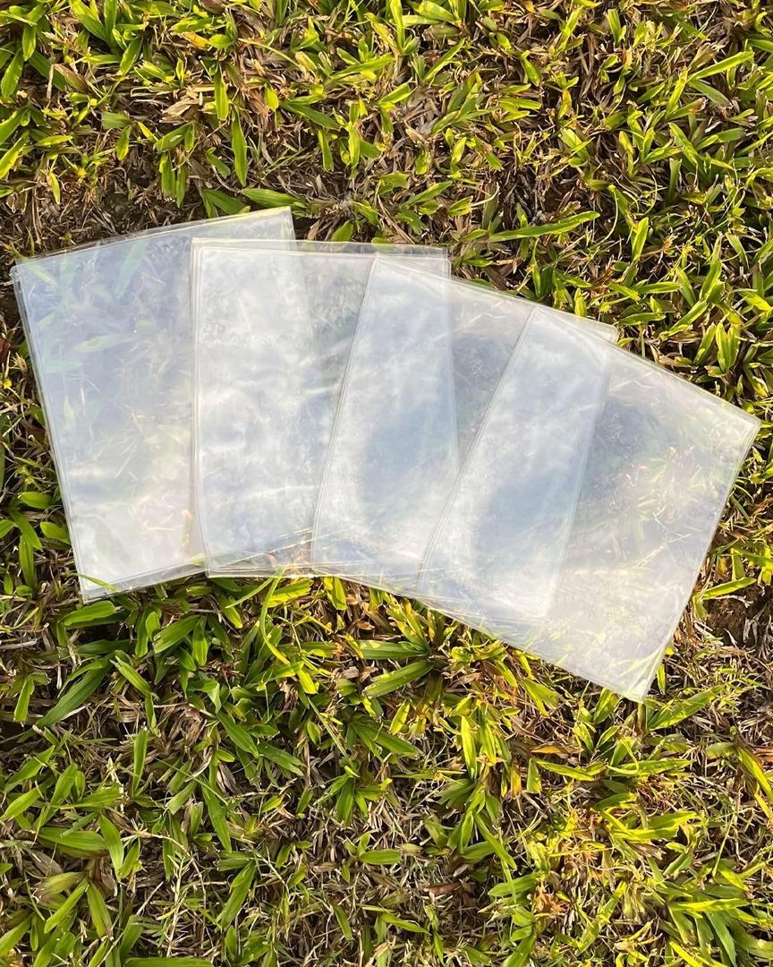 2026 Mahjong Card Sleeves  Set of 4 Clear Holders for Large Print Cards (6 1/8 x 4 3/4)  Soft, Sturdy, and Protective Covers