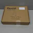 Bathroom Faucets, Bathroom Faucet 3 Hole, Bathroom Sink Faucet, Faucet for Sink 4 Inch 2 Handle Centerset, Lead-Free, with Copper Pop Up Drain (Brushed Nickel)