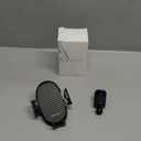 Miracase Phone Holders for Your Car with Metal Hook Clip, Air Vent Cell Phone Stand Car Mount, Universal Automobile Cradle for Garmin GPS Fit iPhone Android and All Smartphones, Dark Black (1 Pack)