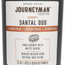 Journeyman Collection Candle, 15oz, Wooden Wick, Santal Oud, Large Painted Jar