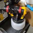 Wagner SprayTech 0529090 FLEXiO 4000 Stationary HVLP Paint and Stain Sprayer, Sprays Most Unthinned Latex, Includes Two Nozzles, iSpray Nozzle and Detail Finish Nozzle
