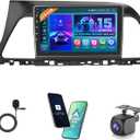 2+64GB Hikity Android Car Stereo for Hyundai Sonata 2015-2017 (LHD) Radio 9 Inch Touchscreen Car Radio Wireless Carplay Android Auto Support GPS Navigation WiFi Bluetooth FM EQ Backup Camera