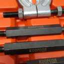 Bearing Puller and Splitter Kit, Separator and Puller Set, Pinion Bearing Puller and Wheel Removal Tool, 5 Ton Capacity Bearing Separator with 2 and 3 Bearing Separator Jaws, 14Pcs (RED)