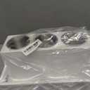 Hair Tool Organizer, Hair Dryer Holder Wall Mounted, Bathroom Countertop Organizer for Bathroom Accessories, Blow Dryer Organizer for Curling Iron, Hair Styling Tools, Vanity Organizer for Makeup (Carving-white)