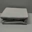 Madison Park Freshspun Basketweave Luxury Cotton Blanket Grey 108x90" King Size Basketweave Premium Soft Cozy 100% Cotton For Bed, Couch or Sofa