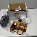 Replacement for Moen Shower Faucet Trim Kit, 8" High Pressure Rain Showerhead, Shower Handle& Tub Spout, (Valve& Cartridge Not Included), Matte Black