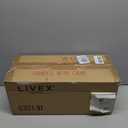 Livex Lighting 6301-91 Newcastle Brushed Nickel Wall Sconce , White