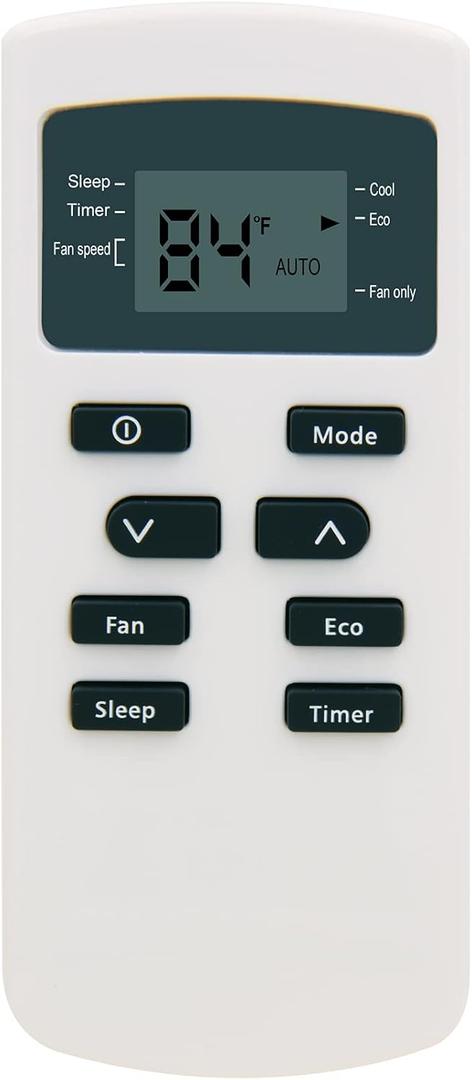 Replacement Remote Control for Frigidaire AC Air Conditioner Remote Control YX1F8F YX1F9F 5304515943 66129926904 66129926905 FFRA0522U FFRA0522U1 FFRA0622U1 FFRA0622U10 FFRA0622U1E FFRA0622U1E0