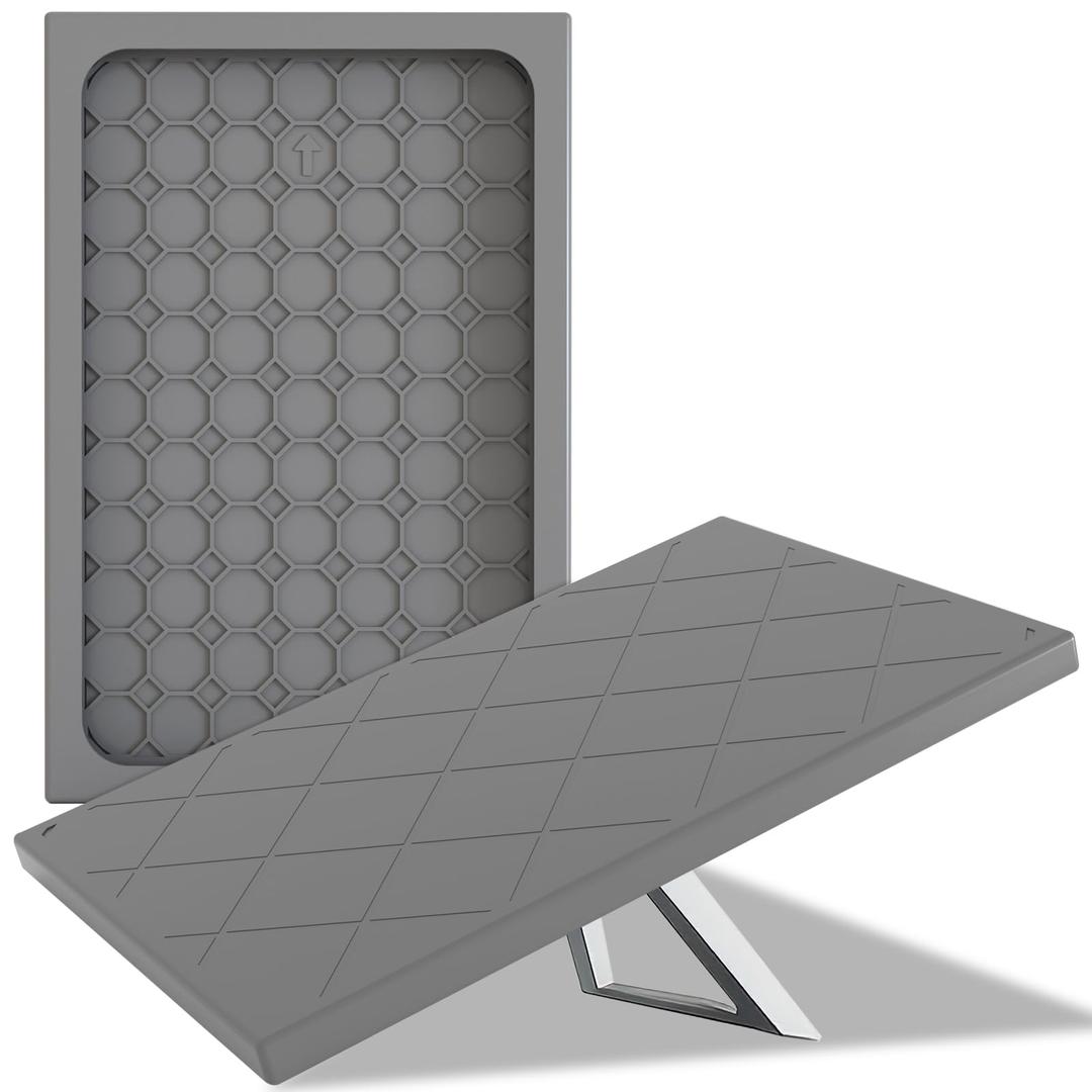 Gen 3 Satellite Dish Protective Cover Case, Heavy-Duty Silicone Dish Protector, Waterproof & Impact Resistant Against Hail, Rocks and Sand, All-Weather Outdoor Protection, Gray