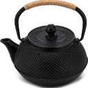 Japanese Tetsubin Cast Iron Teapot,Tea Kettle Pot with Stainless Steel Infuser,TeaPot Stovetop Safe,Father's Day Gifts 30 oz/900 ml