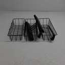 Shower Caddy, Black, 3 Tier for Makeup, Jewelries, Utensils in Bedroom Dresser, Office and Kitchen 