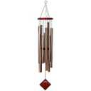 Woodstock Wind Chimes of the Eclipse Chimes for Outside, 40" Bronze Large Deep Tone Chime Décor for Outdoor Garden, Patio, Porch, Encore Collection