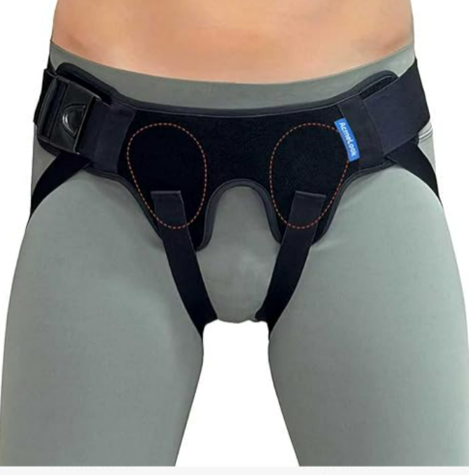 ACMELOOK Inguinal Hernia Belt for Men&Women with Quick-release Locking, Small  