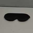 Nox Sleep 3D Sleep Mask for Men, 100% Blackout Eye Mask for Sleep, Ice Silk Adjustable Sleeping Mask for Side Sleepers, Soft Breathable Blindfold, Perfect Sleep Mask for Travel & Women (Black)