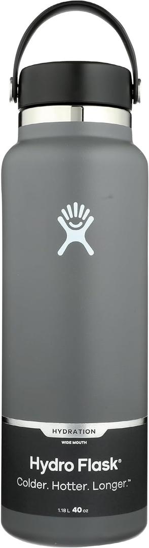 Hydro Flask Wide Flex Cap Stone 40 Oz