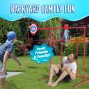 GoSports Backyard Water Toy Game for Kids & Adults - Splash Tower Burst Water Balloon Dunk Tank, Large
