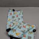 HAICHEN TEC Ferret Tunnel Tube Cage Accessories Corner Hide Fleece Hideaway Bed Hammock Bed for Bunny Hamster Cat Guinea Pig (Green)