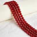 100pcs 10mm Red Agate Beads Natural Gemstone Beads Round Loose Beads for Jewelry Making