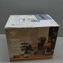 i Cafilas Semi-Automatic Espresso Machine with Grinder & Steam Wand,White