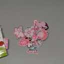 NICEVINYL Pink Iron on Patches for Girls: 60PCS Girly Random Embroidery Patches for Backpacks Clothing Hats Jackets Pants Decor - Assorted Cute Sew on Appliques for DIY Accessories