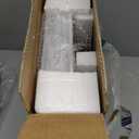 Tonal Accessory Shelf, Wall Mount Floating Shelf Organizer Fits Various Home Gym Accessories, Heavy Duty Space Saving Tonal Storage Rack with 6 T-Locks Clips Hooks Adapters Hanger, White