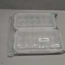 XBY-US 2 Pack Covered Egg Holders For Refrigerator, Plastic Storage Container/ Deviled Egg Tray Carrier with Lid Fits 18X2 Eggs(36 Eggs)
