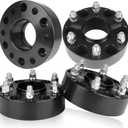 2 Inch 6x5.5 Wheel Spacers to 6x139.7mm Hubcentric Wheel Adapters Spacers with 6 Lug 78.1mm Hub Bore M14x1.5 Studs Compatible for Escalade Silverado Sierra 1995-2024 (Set of 4)