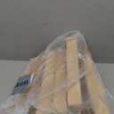 Set of 2 Bamboo Drawer Organizer, Stackable Utensil Organizer for Kitchen, Bamboo Storage Box Wood Silverware Tray for Drawer (14.95" x 5.2" x 1.96")