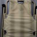 MoNiBloom Folding Reclining Patio Chair, 3-Position Patio Lounger Folding Chairs with Adjustable Backrest and Headrest for Backyard Poolside Lawn, 330lbs Capacity