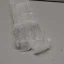 3 Layers Makeup Organizer Wall Mounted, Acrylic Invisible Floating Shelves with Anti-Slip Adhesive Backing, Sunglasses Display Rack, Nail Polish Storage, Clear (2 Pack)