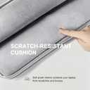 Lacdo Laptop Sleeve Case for 14 inch MacBook Pro M5 Pro/Max A3426 A3427 (2026), M5/M4/M3/M2/M1 A3434 A3112 A3401 A3185 A2918 A2992 2025-2021, 13.8 inch Microsoft Surface Laptop 7th Computer Bag, Gray