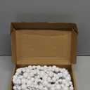 2 Pcs 16.4 Feet Christmas Wood Bead Garland Rustic Christmas Wooden Beads Decorative Tree Wooden Beaded Garland Decor Farmhouse Boho Ornaments for Xmas Decoration Supplies(White)