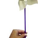 4E's Novelty 24 Pack DIY Pinwheels Craft for Kids, Bulk Summer Pinwheel Craft Kit, Color Your Own Paper Windmill for Pinwheels for Kids July 4 Party, Bulk Pinwheel for Spring Art and Creativity