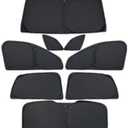 Car Windshield Folding Sunshade Cover Sun Shade Visor Curtain Accessories Compatible with Geely Monjaro Manjaro Xingyue L(Full set-8pcs)