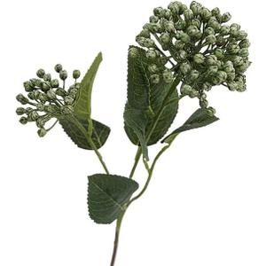 HUFFA Artificial Flower Hydrangea Fruit Decoration Ornaments Flower Art Home Flower Arrangement Photography Props(Green)