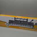 61 Key Keyboard Piano, Portable Electronic Keyboard Piano for Beginners with Speakers, Microphone, Sheet Music Stand, 100 Voices, 100 Rhythms, Digital Music Keyboard Built-In Speakers, 30 x 9x 2.5 inch