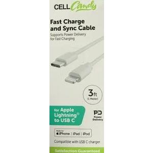 Cellcandy Fast Charge 3 Ft
