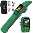 SQECH Circuit Breaker Finder Tool GFCI Outlet Tester Kit with LCD Screen | Digital Electrical Circuit Tracer for 90-135V Wiring Checker NCV Detector with 3 Adapters Storage Bag Batteries Screwdriver
