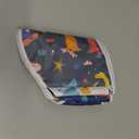 MICOOYO Male Dog Diaper Lightweight Dog Wraps Washable Dogs Diapers Doggie Belly Bands for Male Dogs, Puppy Diapers Large (Dinosaur,L)