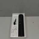 Cordless Water Flosser, Rechargeable Water Dental Flosser Pick for Teeth, IPX7 Waterproof Electric Water Dental Flosser, 3 Modes 4 Replaceable Jet Tips, Oral Irrigator for Home Travel (Black)