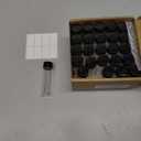 15ml Clear Glass Vials with Screw Caps 25pcs Sample Vials Liquid Leak-Proof Clear Bottles with Lids