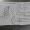 Pegboard Display Stand, Gondola Shelf Display for Convenient Grocery Office Supply or Liquor Stores, Standing Pegboard Display Two Sides Peg Board Panels, 20 Hooks, No Including 8 Shelves (1 Unit Black-2 Sides)